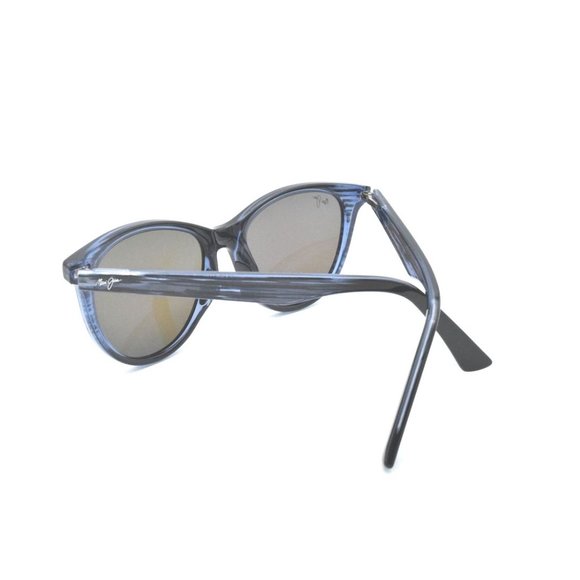 Maui Jim Cathedrals MJ 782-035   Blue Black Stripe / Blue Hawaii Polarized main image 6